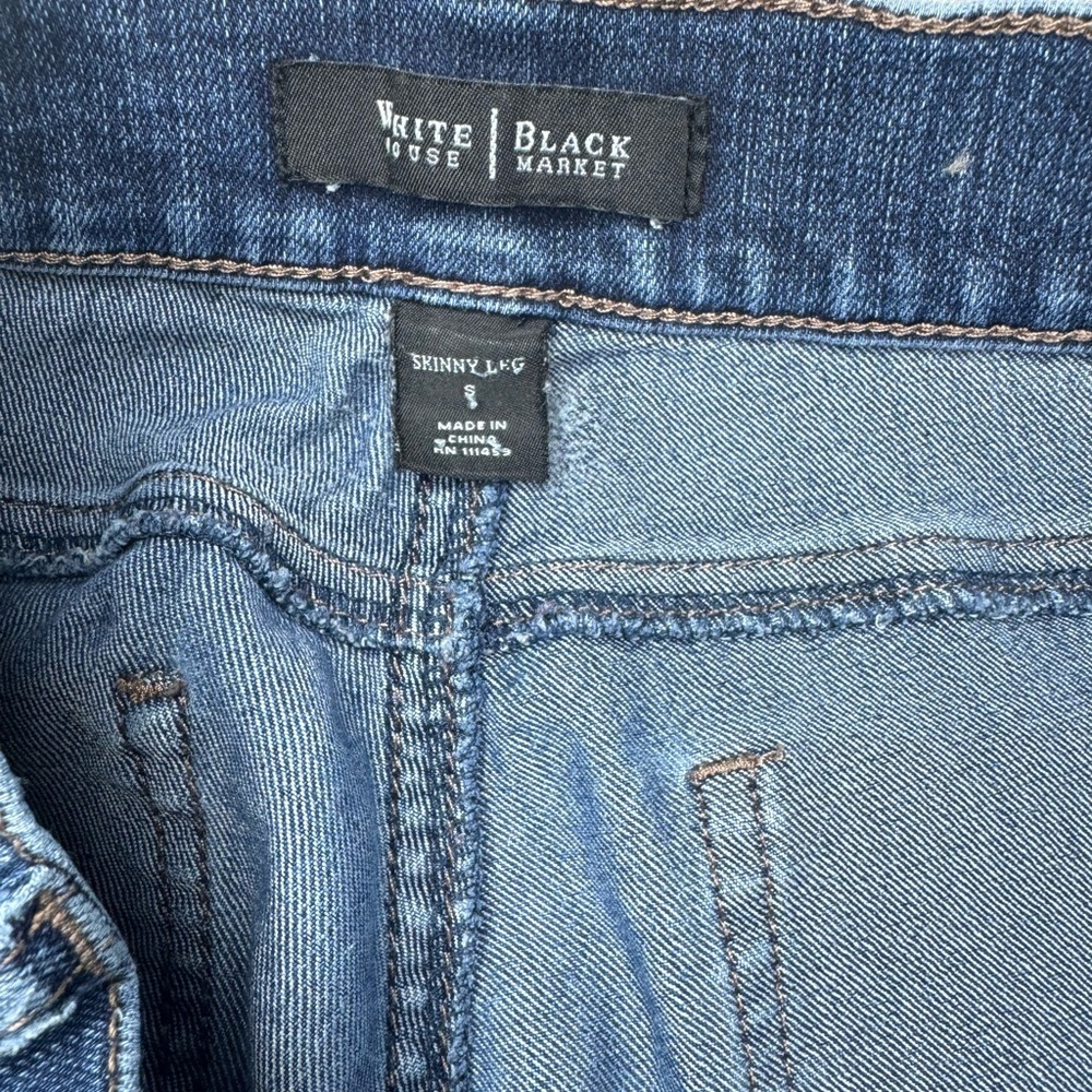 WHBM Skinny Leg Comfort Stretch Jean Size Small - Picture 3 of 4